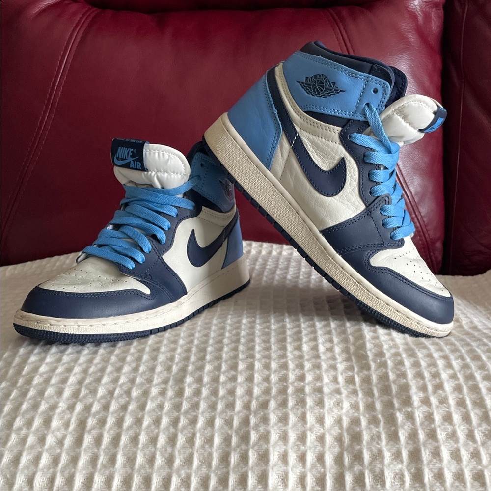 Nike Air Jordan 1 OG Blue and White High